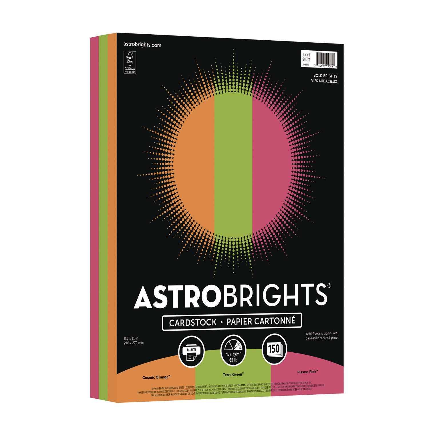 astrobrights-r-color-cardstock-bright-assortment-65-lb-cover-weight-8-5-x-11-assorted-150-pack-wau91074_1